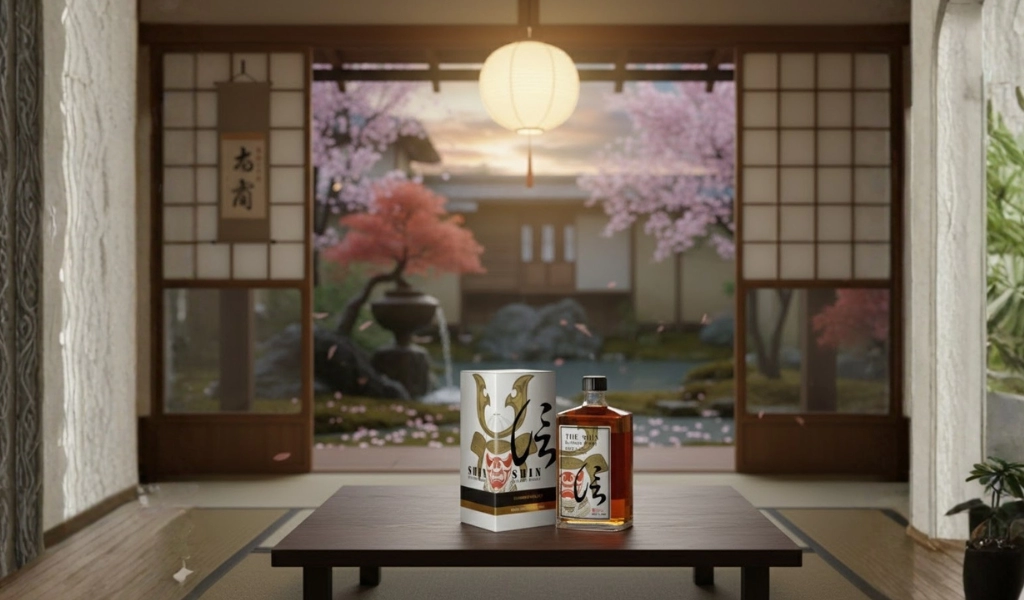 Whisky Nhật The Shin Blended Mizunara Japanese