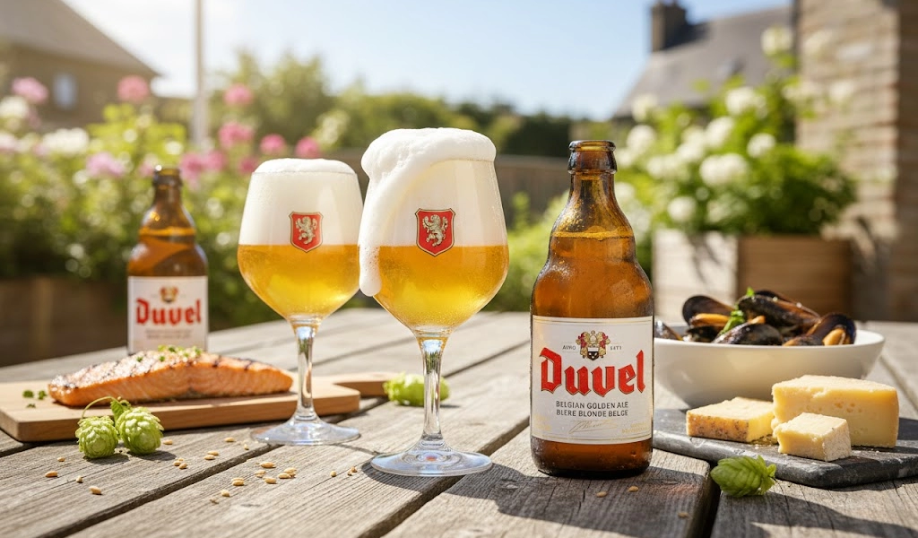 Duvel Golden Ale Bottle Tròn Trịa
