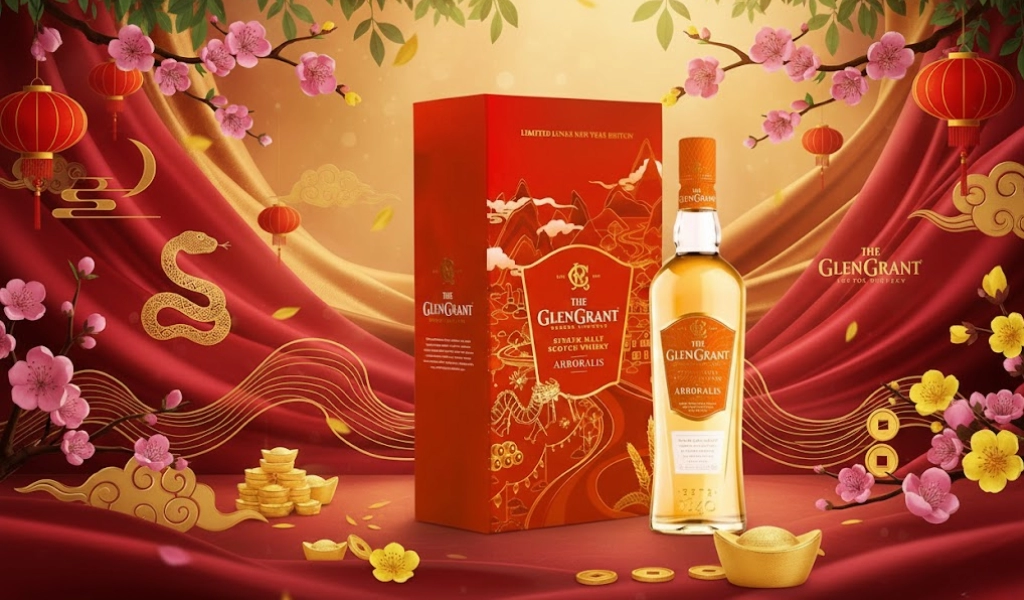 Hộp Quà Tết Glen Grant Arboralis 2026 Rực Rỡ