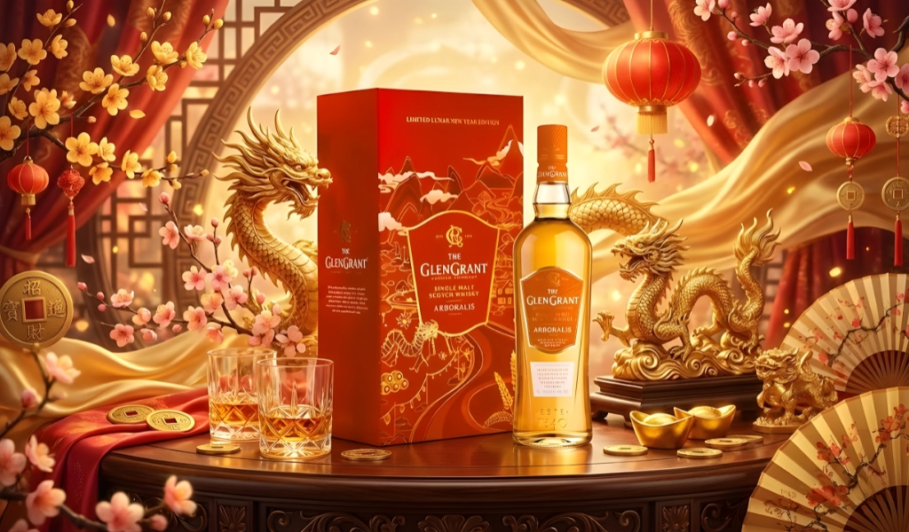 Hộp Quà Tết Glen Grant Arboralis 2026 May Mắn