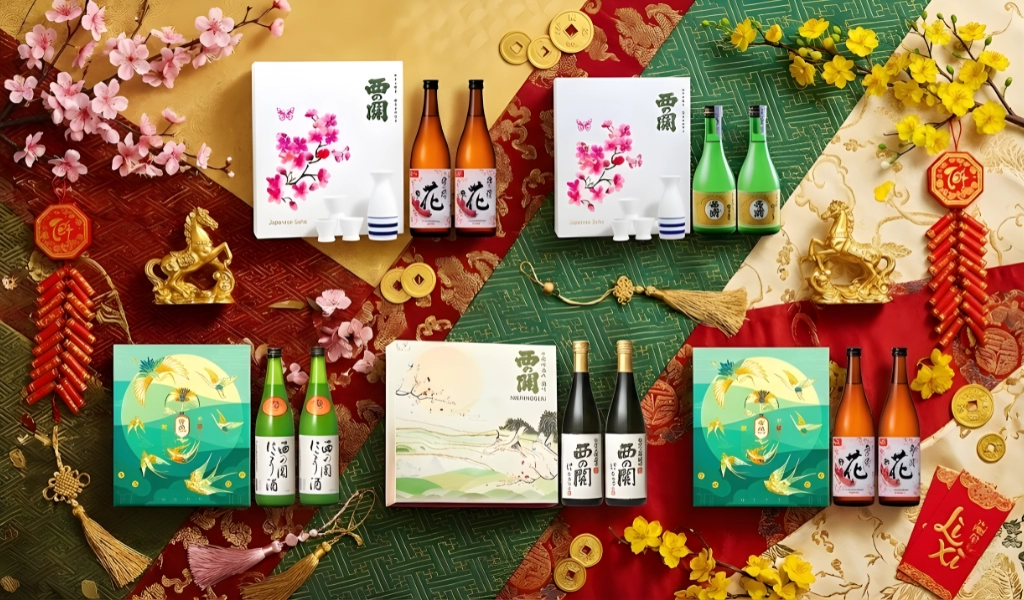Hộp Quà Sake Nhật