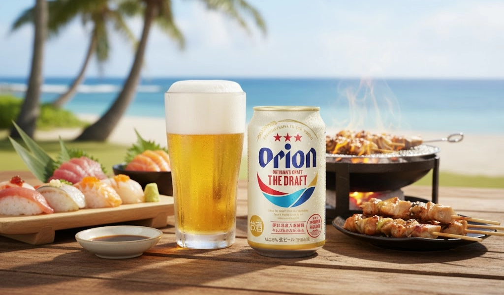 Bia Nhật Bản Orion Beer Can Hòa Hợp
