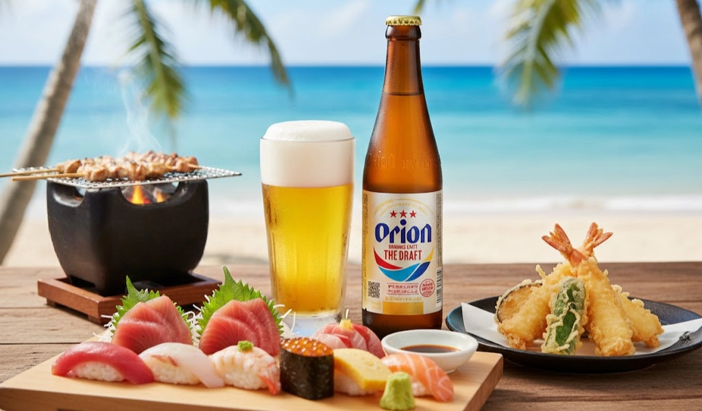 Bia Nhật Bản Orion Beer Bottle Tinh Khiết