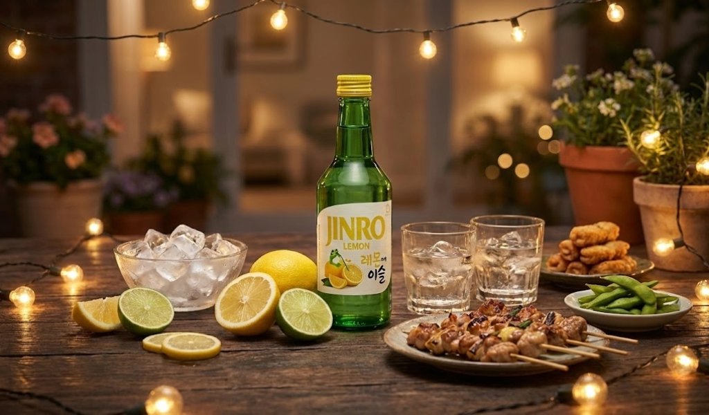 Rượu Soju Hàn Quốc Jinro Lemon