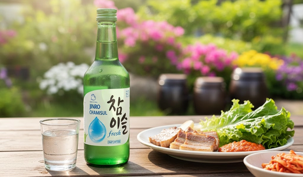 Soju Hàn Quốc Jinro Chamisul Fresh Mềm Mại