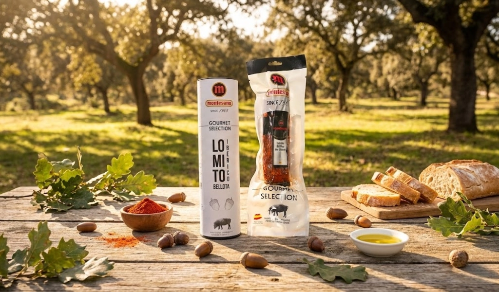 Xúc Xích Heo Đen Montesano Lomito Bellota Iberico