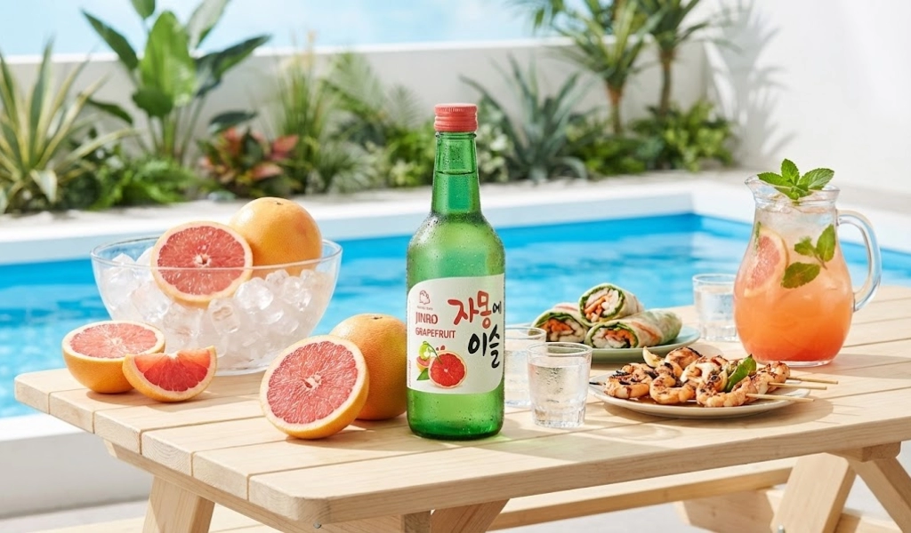 Soju Jinro Grapefruit