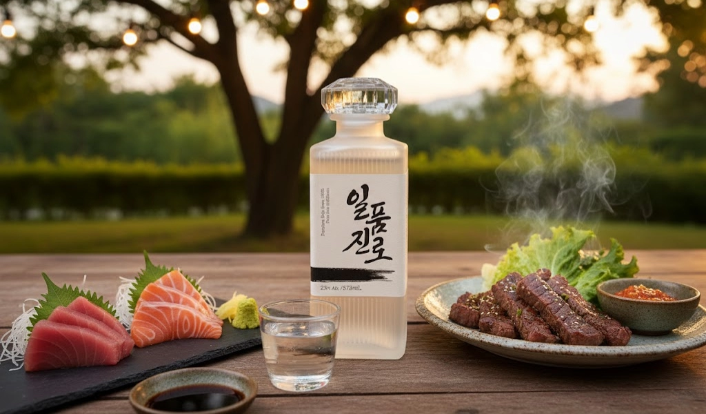 Soju Hàn Quốc Ilpoom Jinro Êm Ái