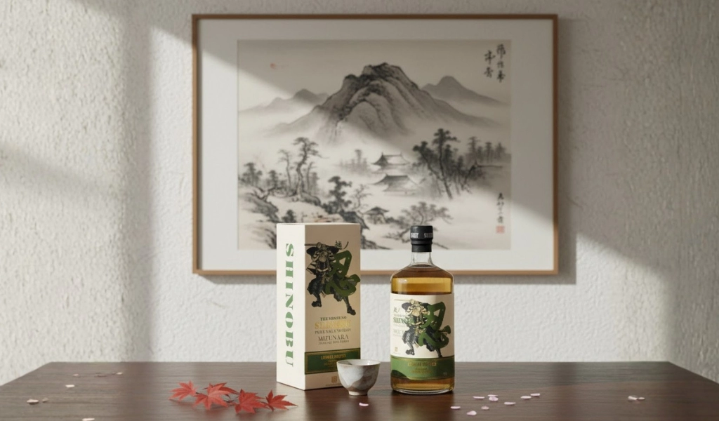 Rượu Whisky Nhật Shinobu Pure Malt Lightly Peated Mizunara Oak