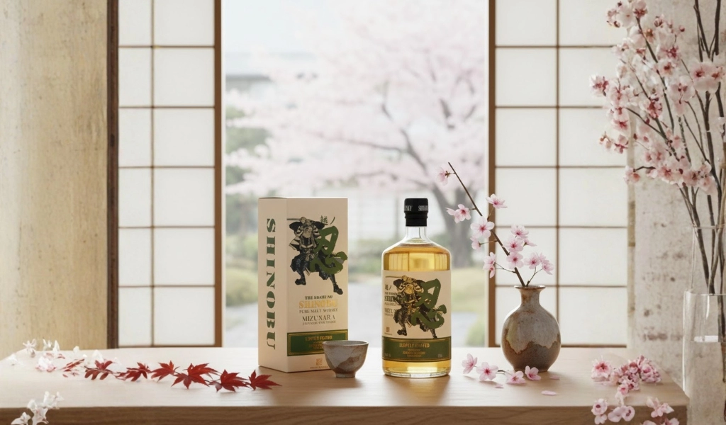 Shinobu Pure Malt Lightly Peated Mizunara Oak