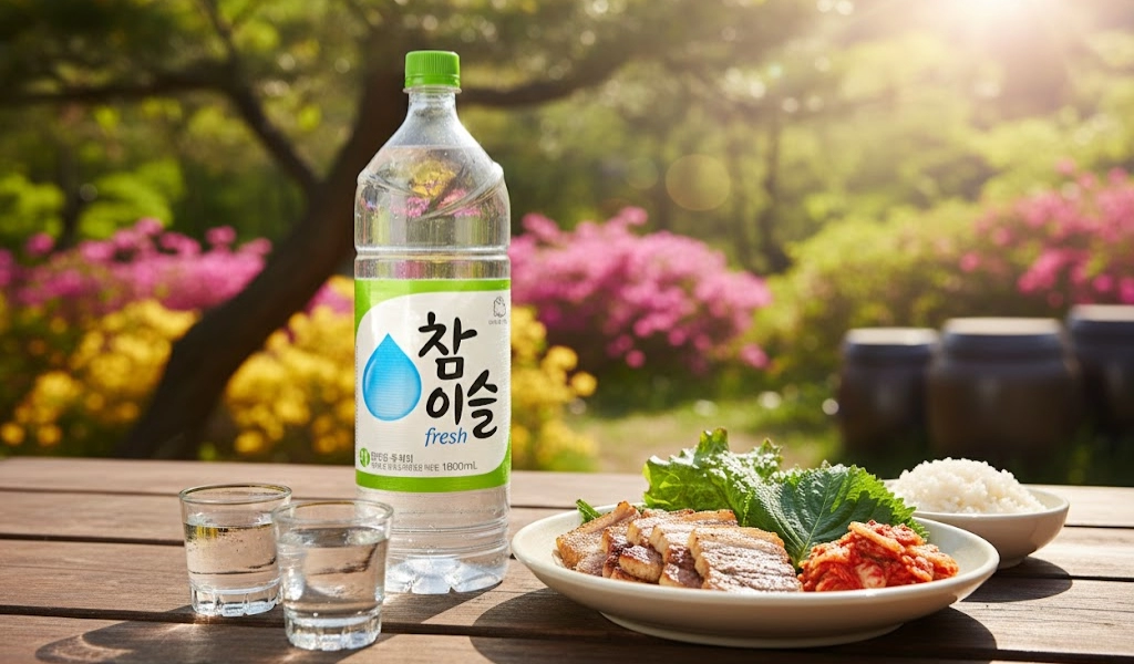 Soju Hàn Quốc Fresh 1800ml Nhẹ Nhàng