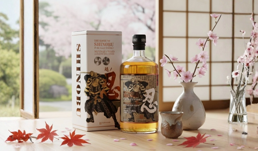 Rượu Whisky Nhật Shinobu Pure Malt Mizunara Oak Finish