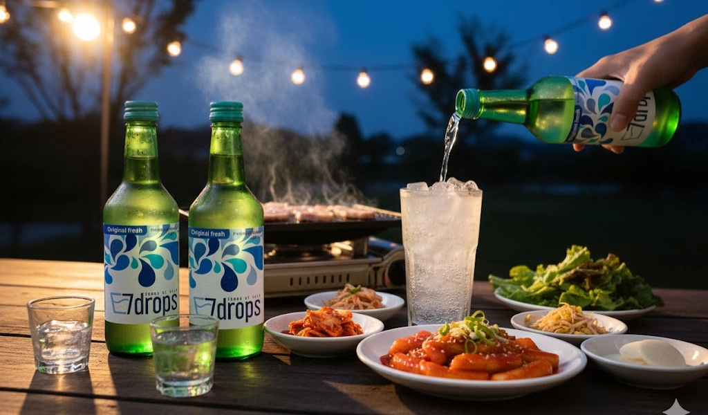 Soju 7 Drops Original Fresh Tươi Mát