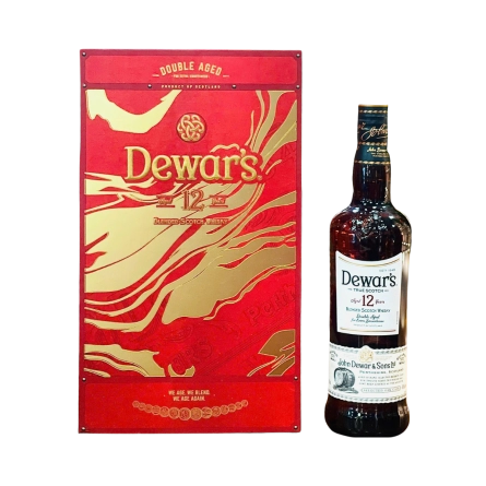 Rượu Whisky Dewar’s 12 Year Old Phiên Bản Hộp Quà Tết