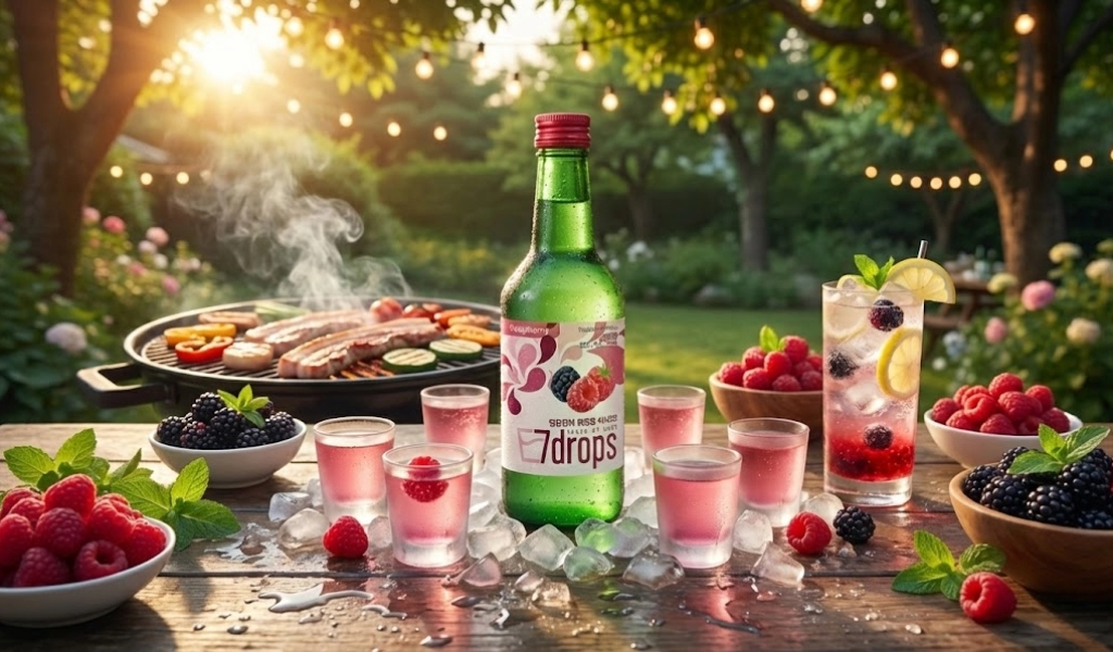 Soju Soju 7 Drops Raspberry