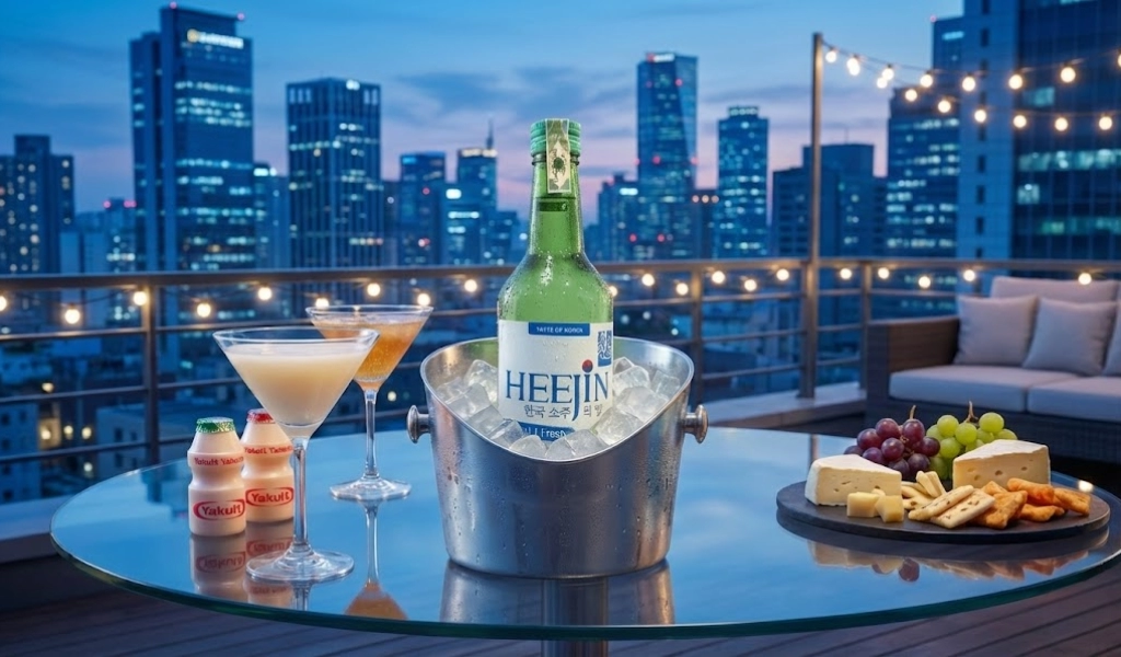 Rượu Soju Hàn Quốc Heejin Original Fresh