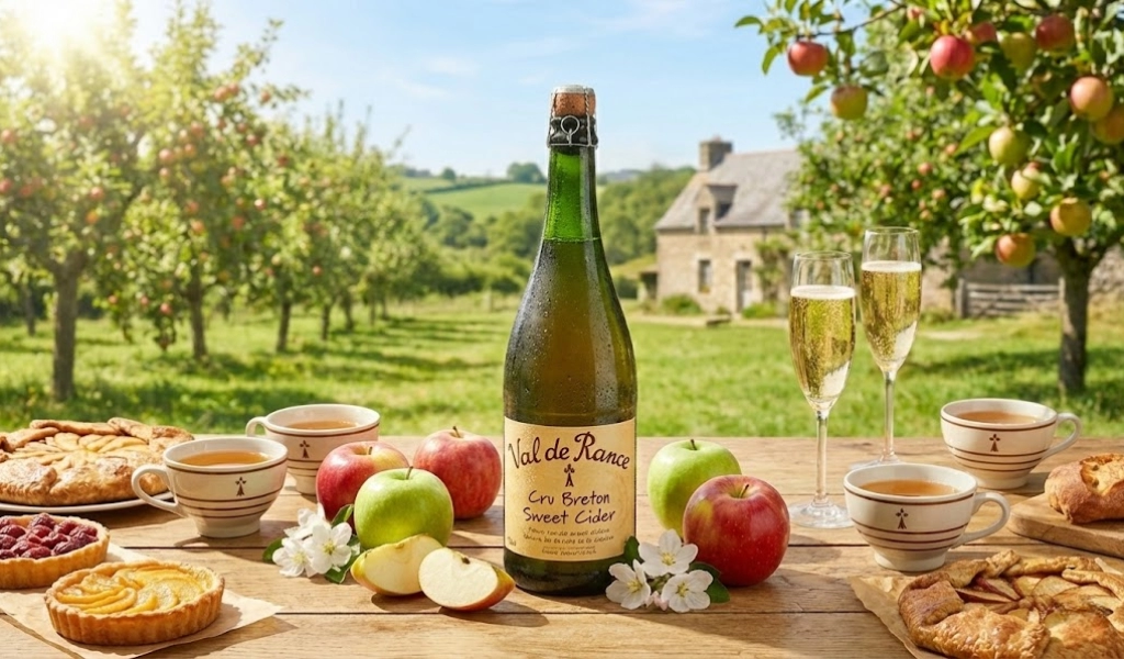 Nước Táo Lên Men Pháp Val De Rance Cru Breton Sweet Cider 750ml