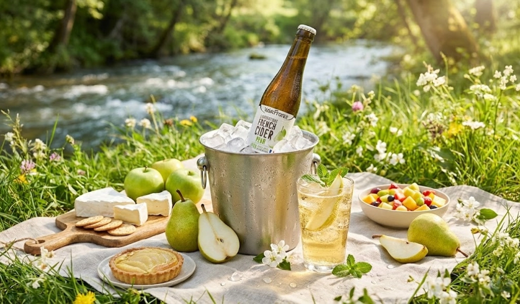 Nước Ép Táo Lên Men Pháp Vị Lê L'Authentique French Cider Val De France Pear 330ml