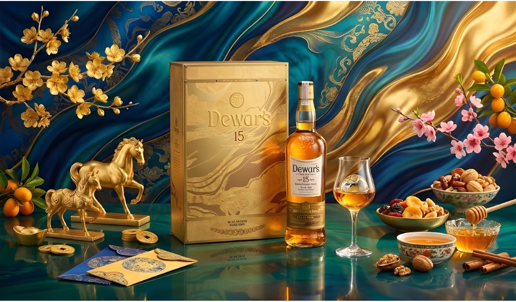 Whisky Dewar's Hộp Quà Tết Thịnh Vượng
