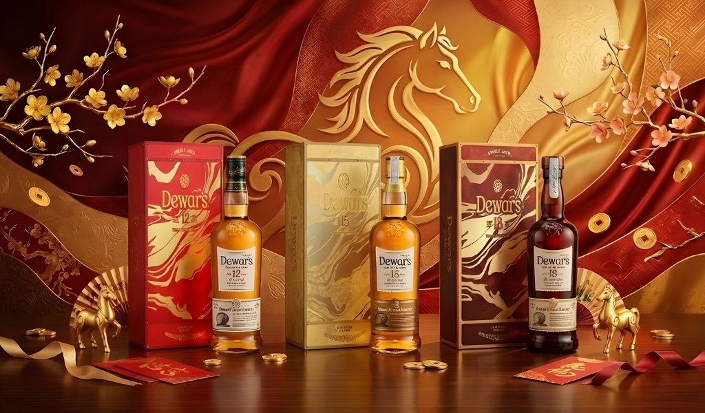 Whisky Dewar's Hộp Quà Tết Giá Trị