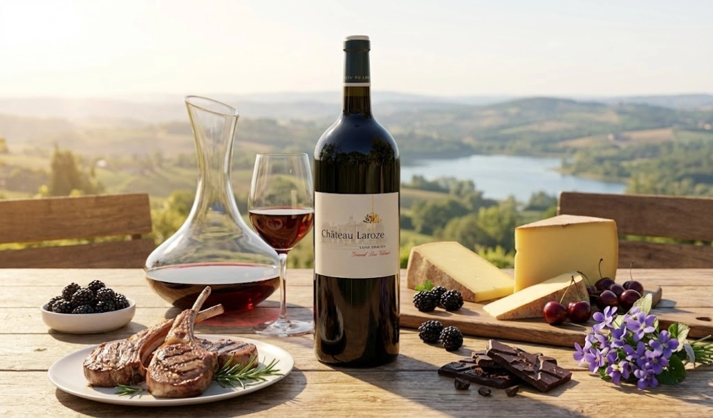 Rượu Vang Đỏ Pháp Chateau Laroze Saint Emilion Grand Cru Classe 1.5L 2019