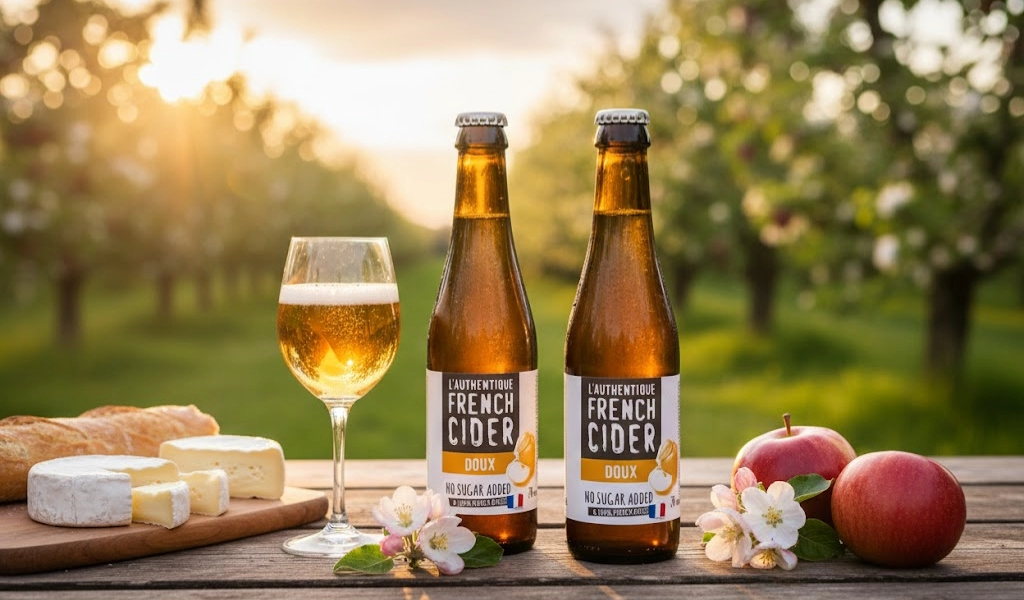  L'Authentique French Cider Val De France Doux 330ml Sảng Khoái