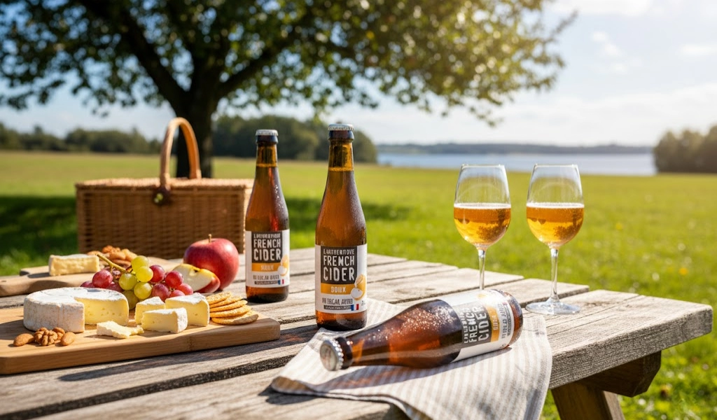  L'Authentique French Cider Val De France Doux 330ml Mượt Mà