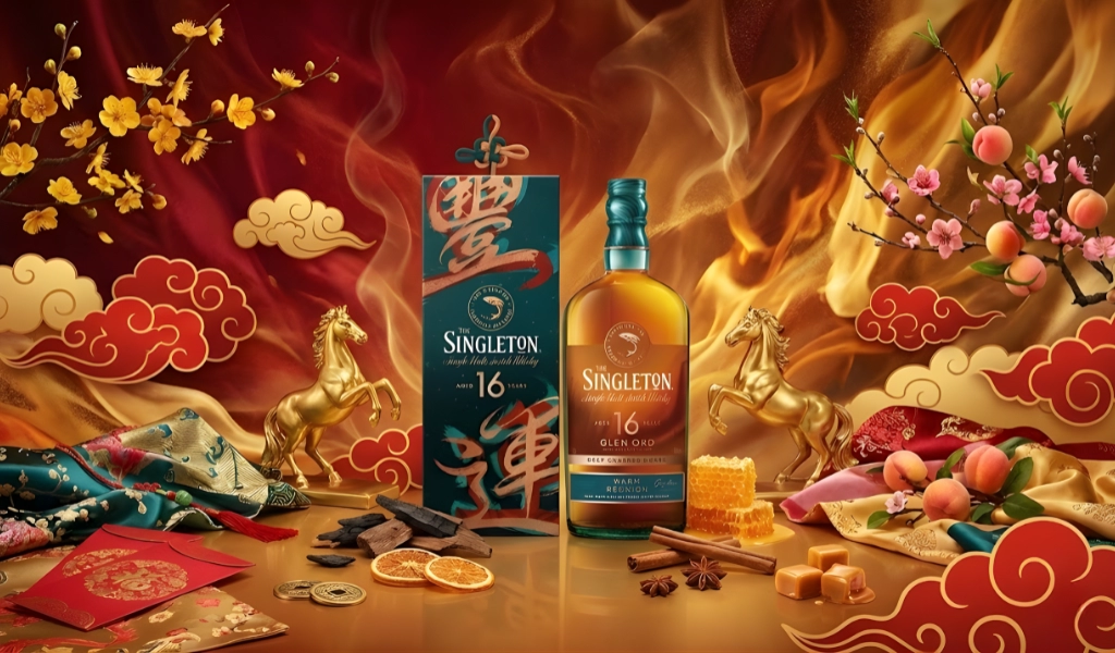 Whisky Singleton Glen Ord 16 Year Old Deep Charred Cask Hộp Quà Tết 2026