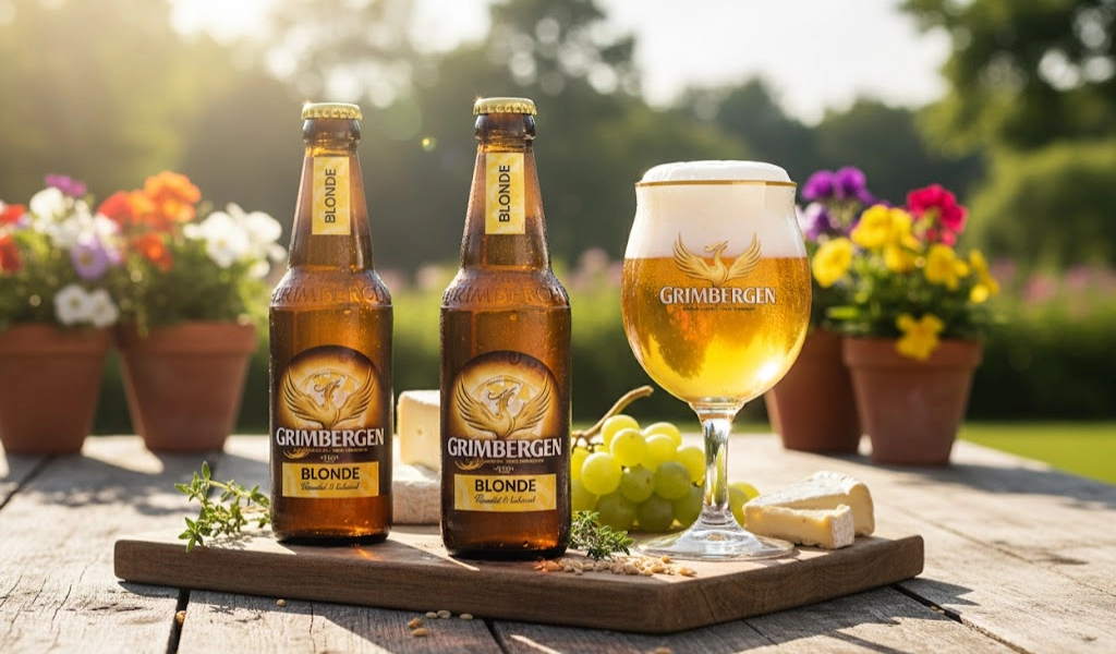 Bia Bỉ Grimbergen Blonde 6.7% 250ml Thanh Tao