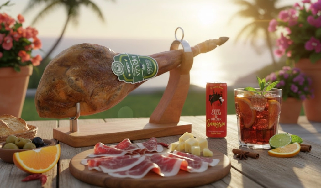 Deraza Iberico Cebo Đùi Sau Có Xương Phức Hợp