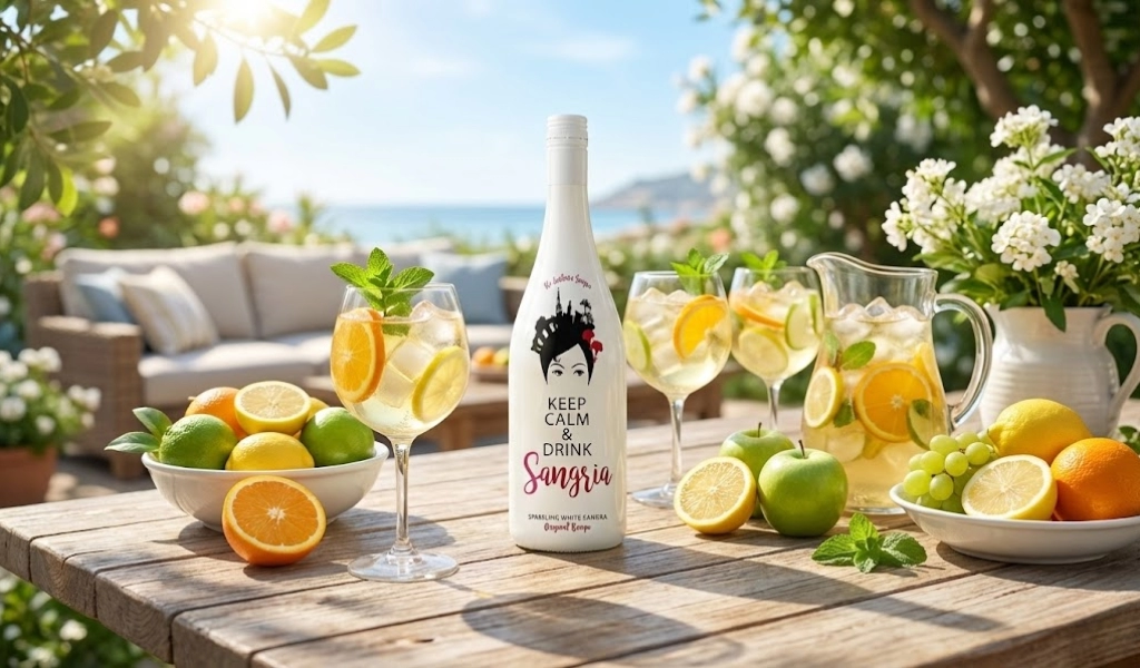 Nước Trái Cây Lên Men Tây Ban Nha Sangria White