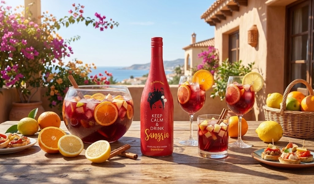 Nước Trái Cây Lên Men Tây Ban Nha Sangria Red