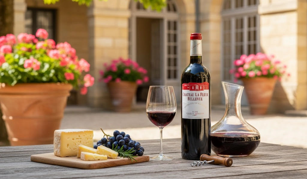 Chateau La Fleur Bellevue Rouge Cổ Điển