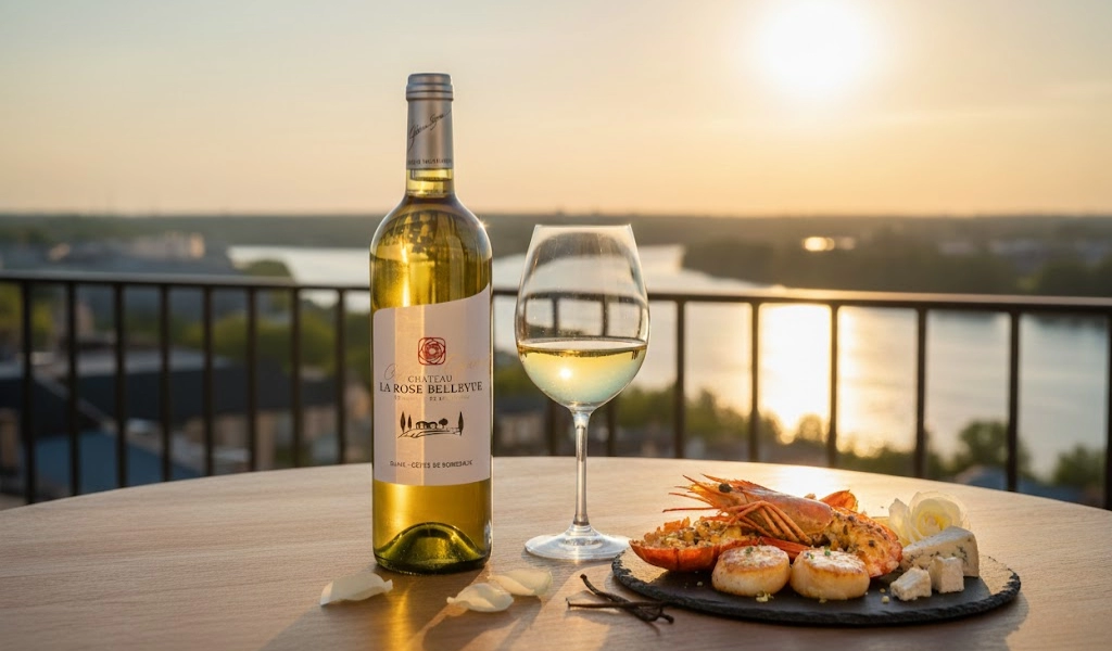 Chateau La Rose Bellevue Cuvee Grappe Diem Blanc Tròn Trịa