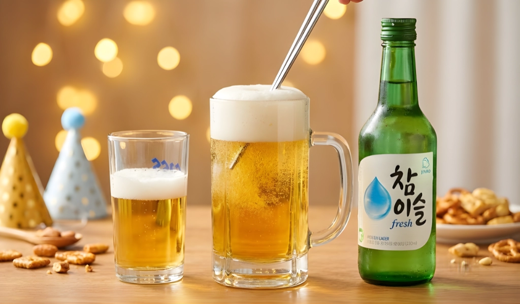 Somaek Cổ Điển Cùng Jinro Chamisul Fresh