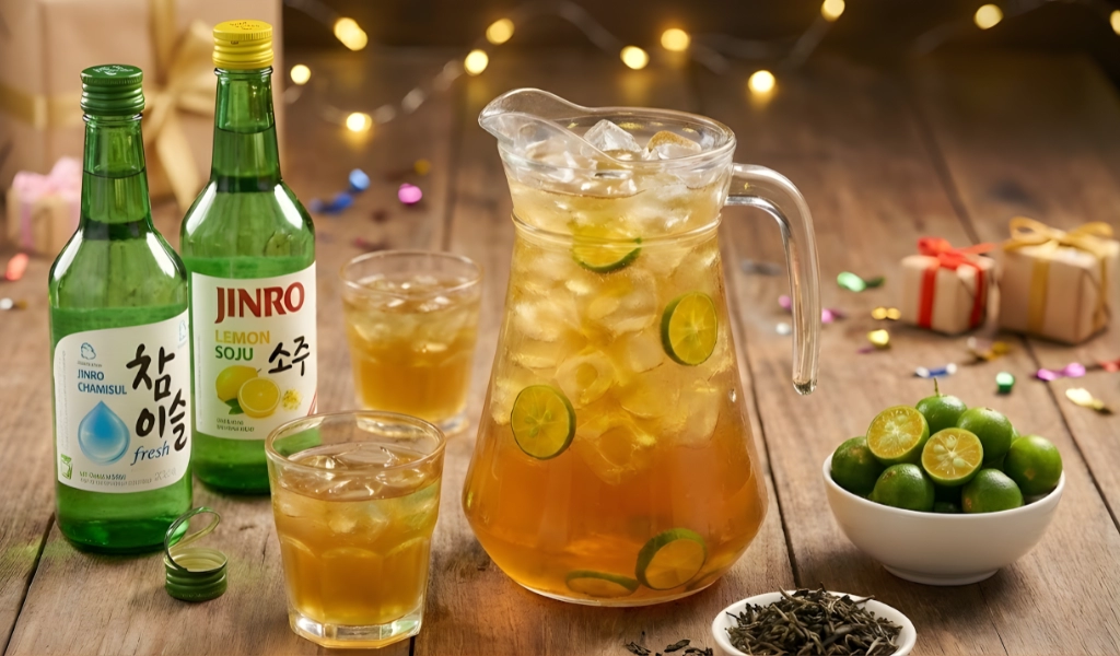 Soju Trà Tắc Khổng Lồ