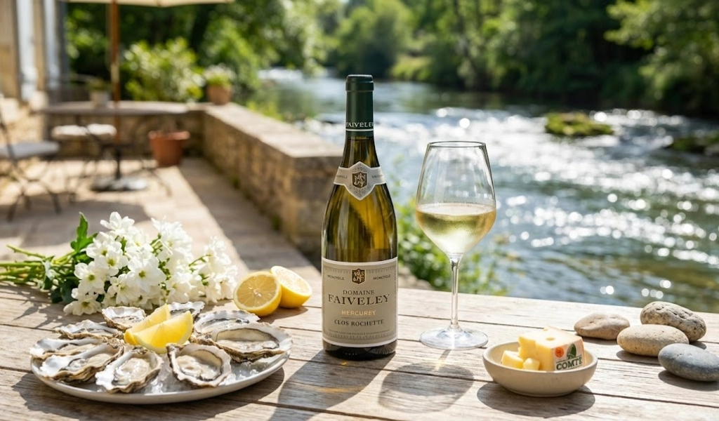 Rượu Vang Trắng Pháp Domaine Faiveley Clos Rochette Mercurey Monopole 2022