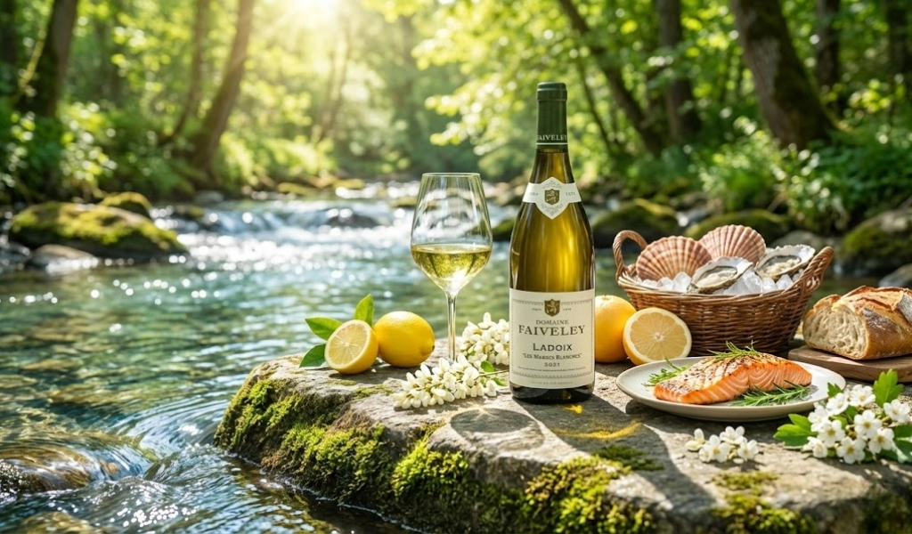 Rượu Vang Trắng Pháp Domaine Faiveley Ladoix Les Marnes Blanches 2021