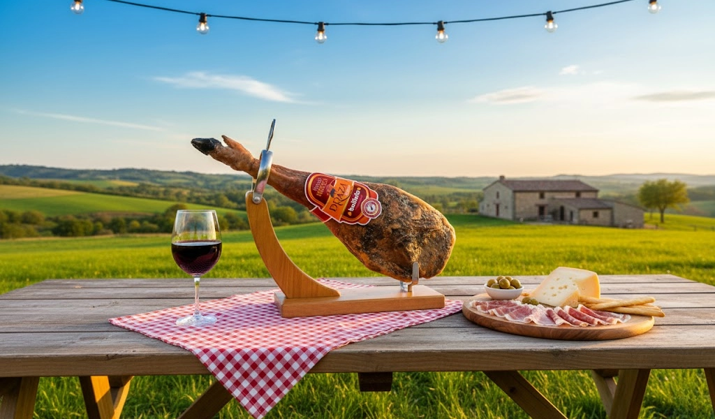 Deraza Iberico Bellota Đùi Trước Có Xương Tươi Ngon