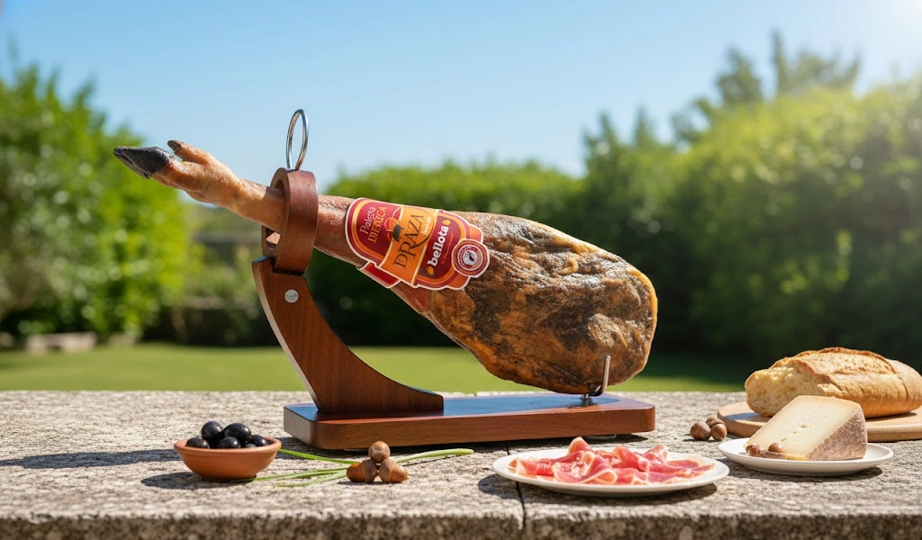 Deraza Iberico Bellota Đùi Trước Có Xương Vị Béo