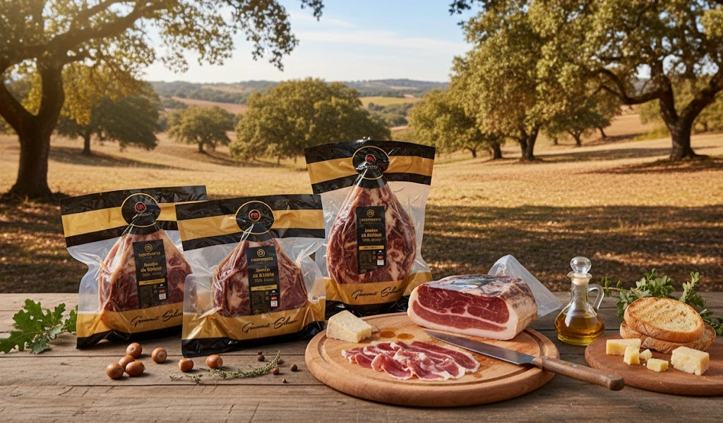 Montesano 100% Iberico Bellota Đùi Sau Không Xương Đậm Đà 