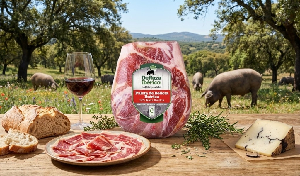 Deraza Iberico Bellota Đùi Trước Không Xương