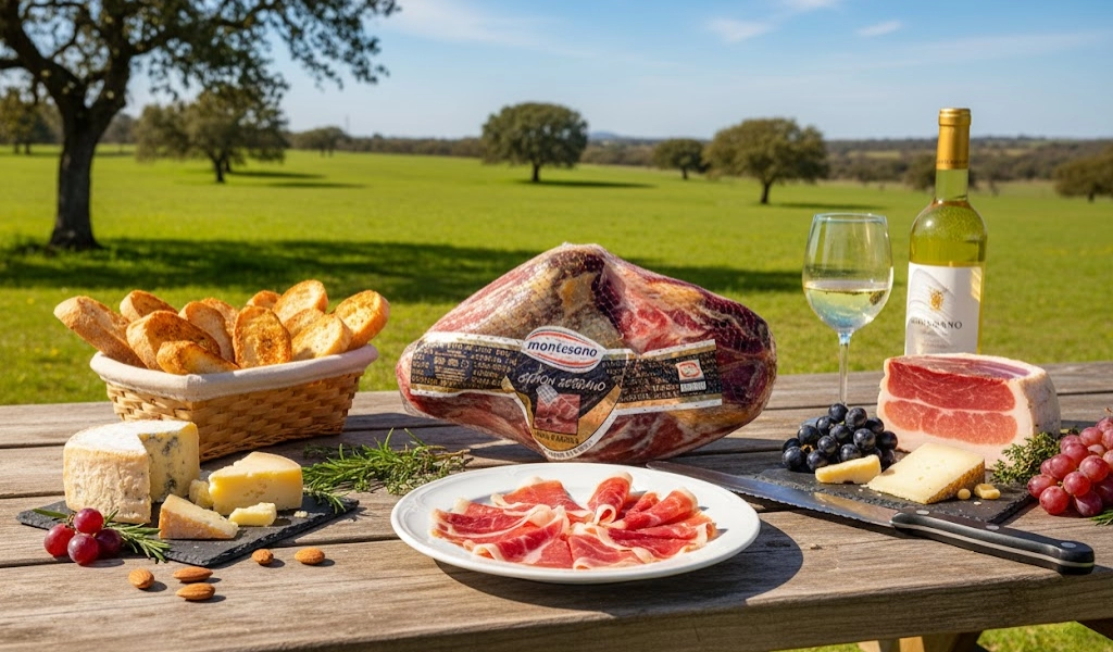 Montesano Serrano Đùi Sau Không Xương Hoàn Hảo