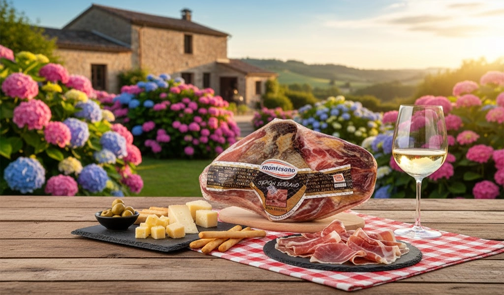 Montesano Serrano Đùi Sau Không Xương Thơm Ngon