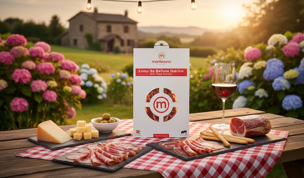 Montesano Lomo De Bellota Iberico Thịt Lưng Cắt Lát Thơm Ngon