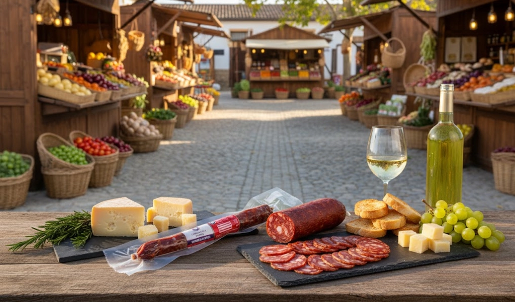 Xúc Xích Cay Montesano Iberico Vela Cebo Trọn Vẹn