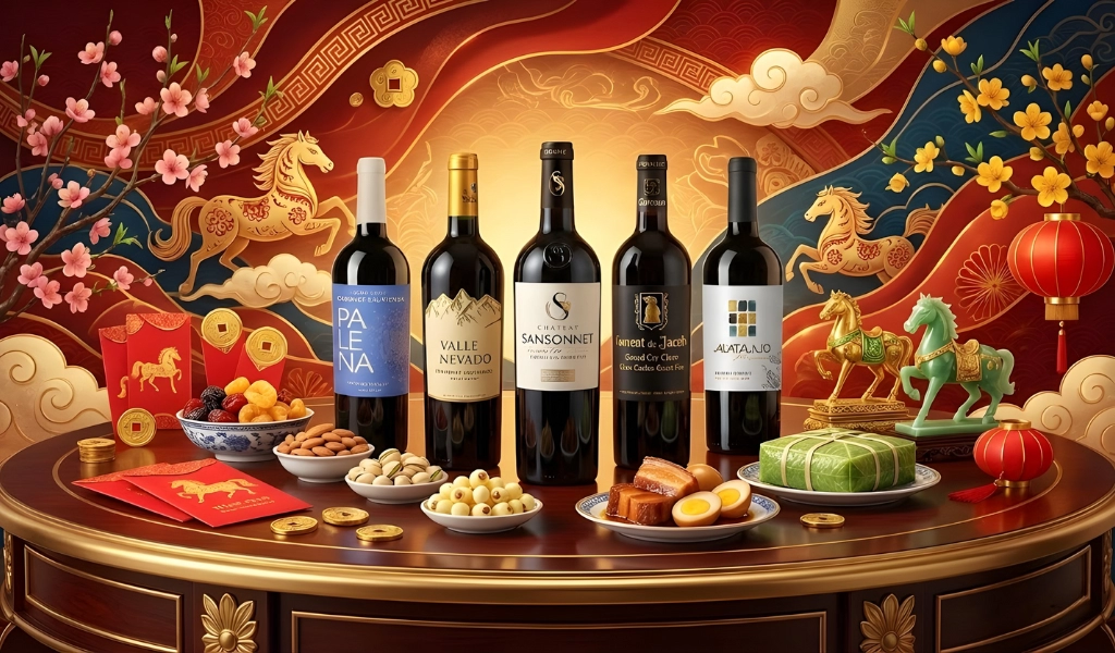 Rượu Vang Đỏ Tết Nhẹ Nhàng