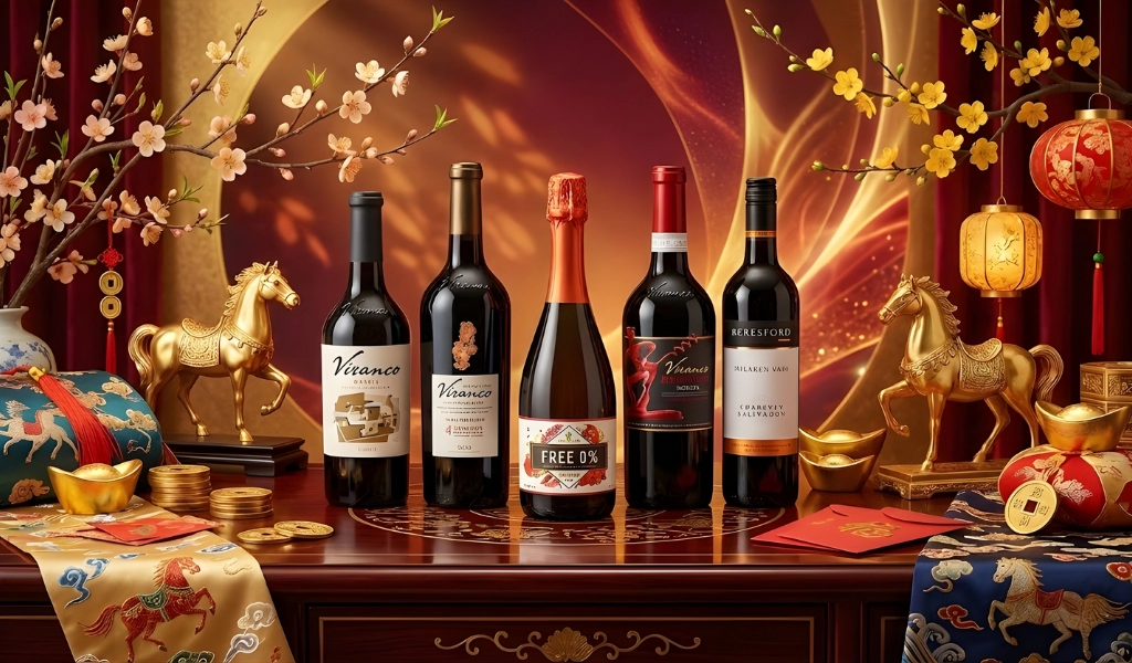 Rượu Vang Đỏ Tết Gắn Kết