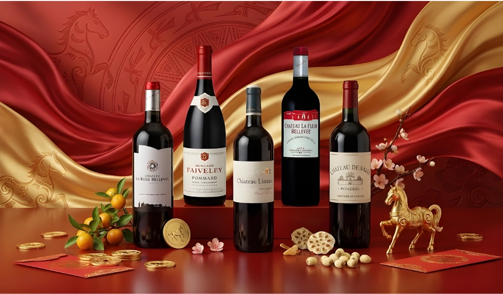 Rượu Vang Đỏ Tết May Mắn