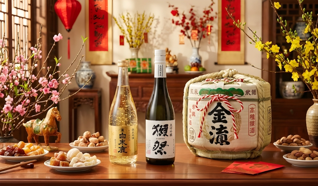 Rượu Biếu Tết Sake Nhật Bản